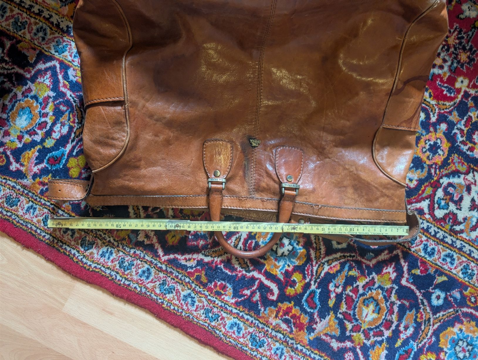 The Bridge Borse: The Bridge - Vintage Leder Tasche – Usato da Glarus venduto da icemike95 6