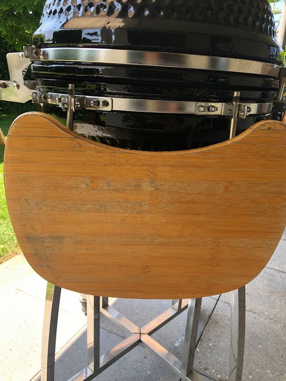 Déflecteur Céramique Pour Grill Kamado - Pierre à Chaleur Indirecte - Pour Cuisson Lente Et Grillade - 3