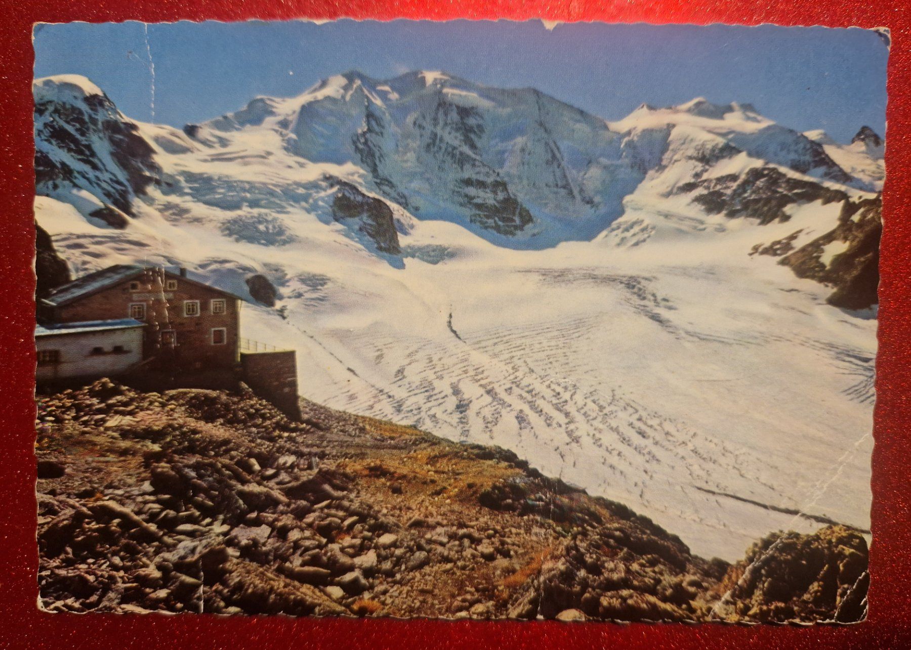 Cartoline postali: Diavolezza Hütte mit Gletscher – Nuovo (secondo la descrizione) da Melchnau venduto da Fishel