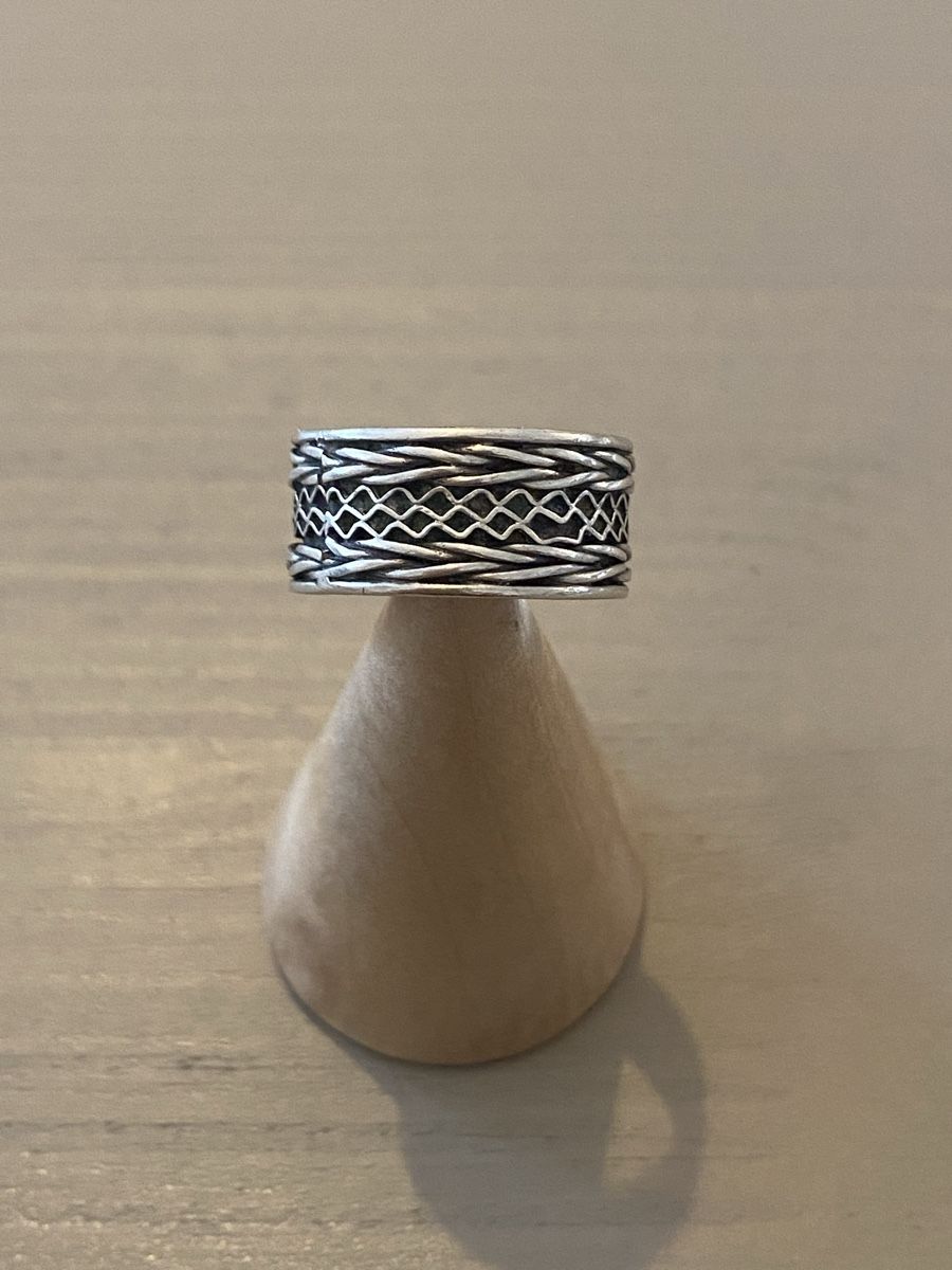 Ringe: Vintage Unisex Ring 800 Silber – Gebraucht aus Birr von Vintage-Liebhaber 9