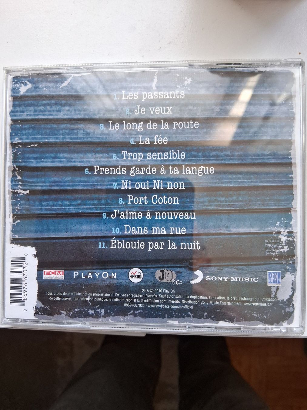 CDs: CD ZAZ - 2010 – Gebraucht aus Aigle von Marcagapit 1