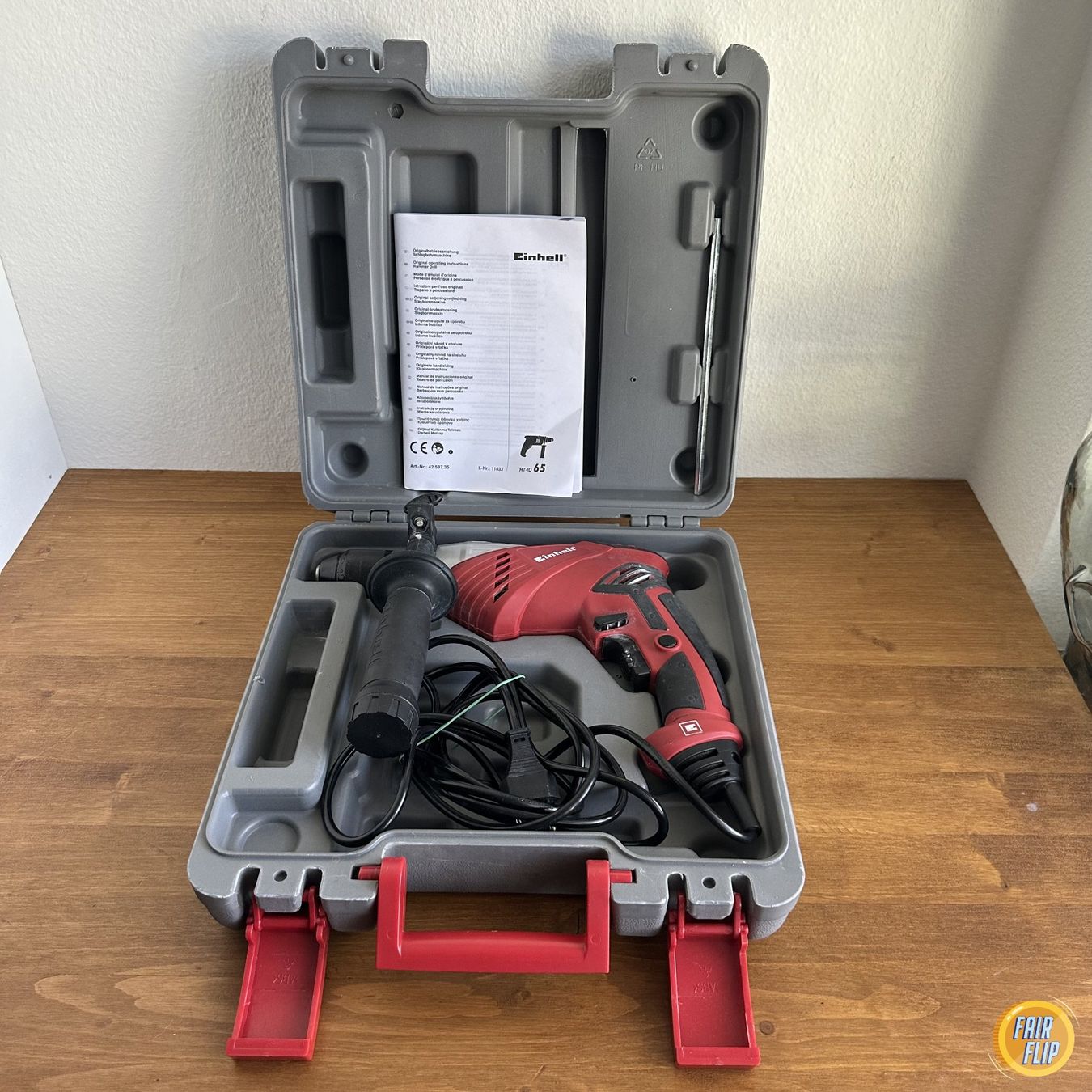 Einhell Alle Werkzeuge: Einhell RT-ID 65 Schlagbohrmaschine mit Koffer – Gebraucht aus Luzern von fairflip