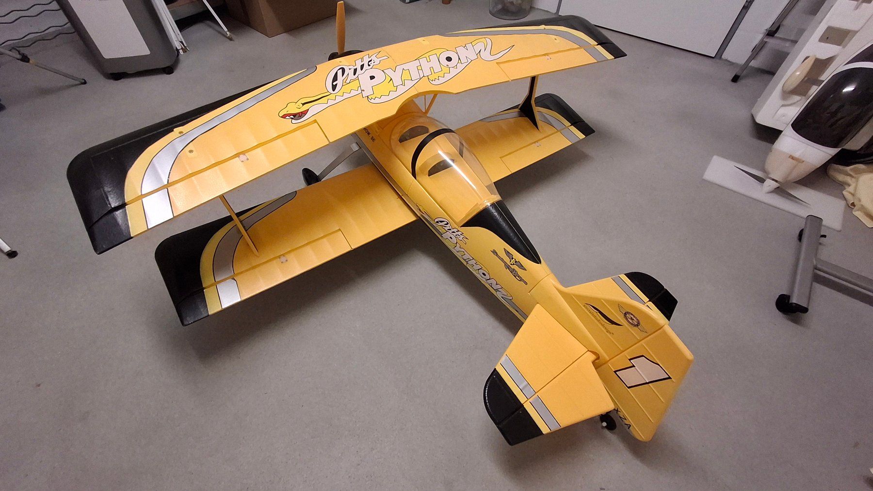 RC Modellbau: "PITTS Python" Doppeldecker – Neu (gemäss Beschreibung) aus Rafz von Tasmaniette 1