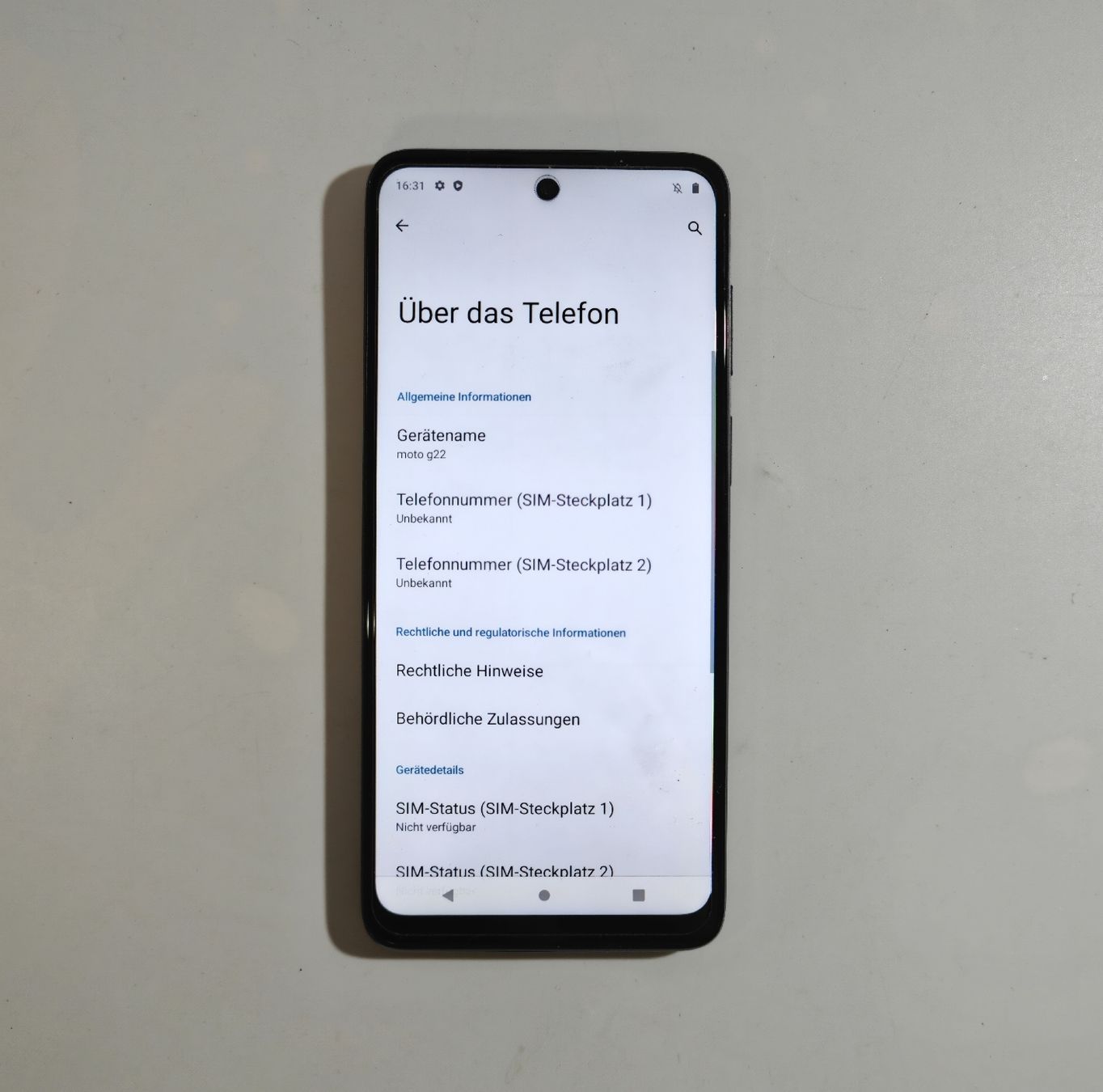 Motorola Handys / Smartphones: Motorola G22 – Gebraucht aus Ehrendingen von Rocky985 2