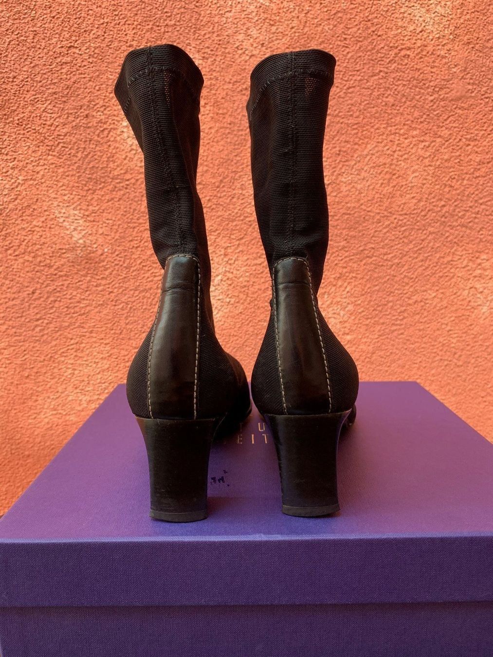 Scarpe da donna: GIORGIO M: Coole schwarze Textil-Stiefelette, 36,5 – Usato da Luzern venduto da paulablue 5