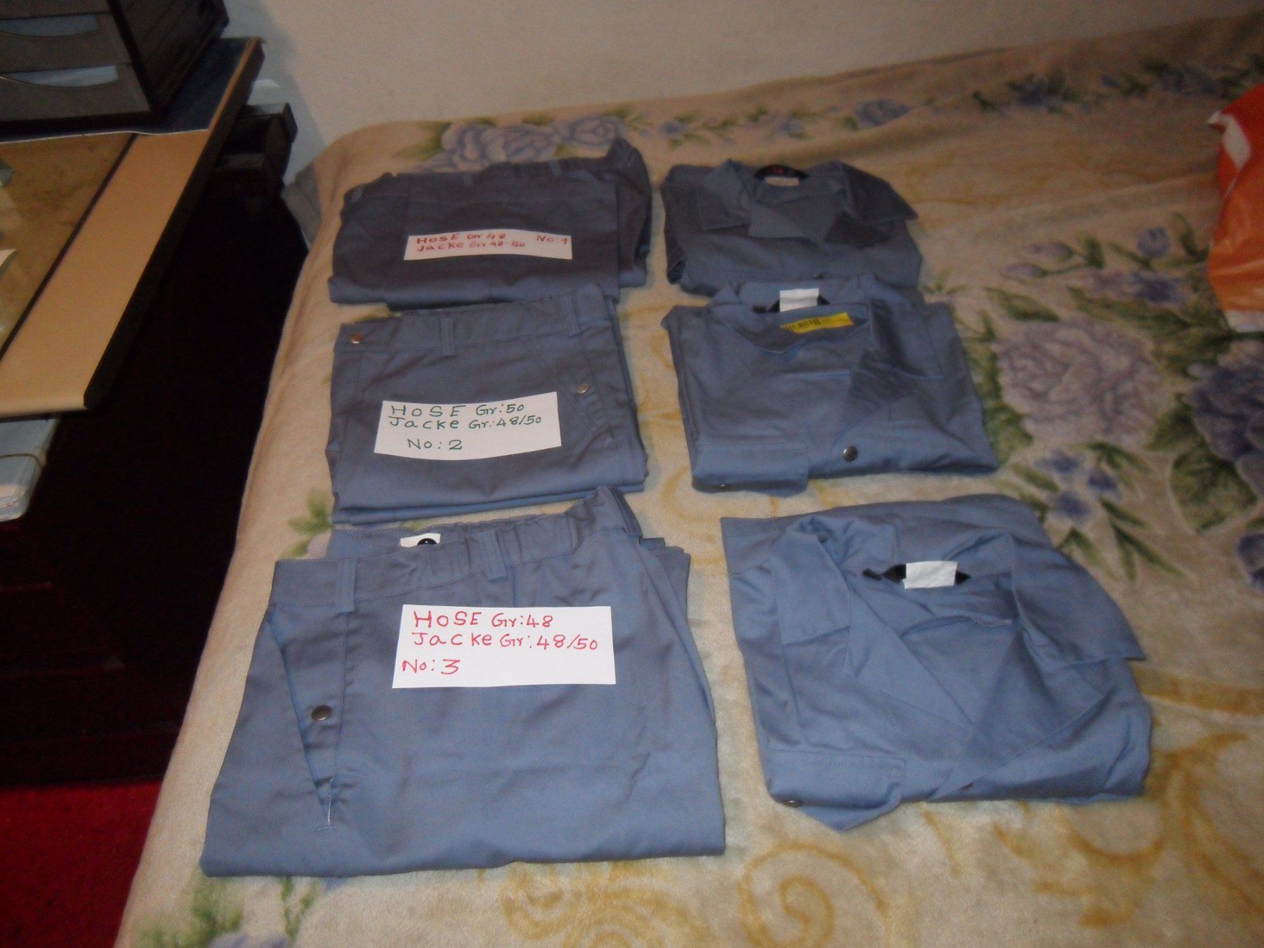 Pantaloni: Arbeit HOSE Gr  48 jacke 48/ – Usato da Zuchwil venduto da t.rachel 6