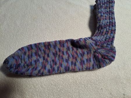 handgestrickte Socken in Grösse 44/45