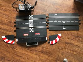 Carrera DIGITAL 132/124 Control Unit, Schiene mit Trafo