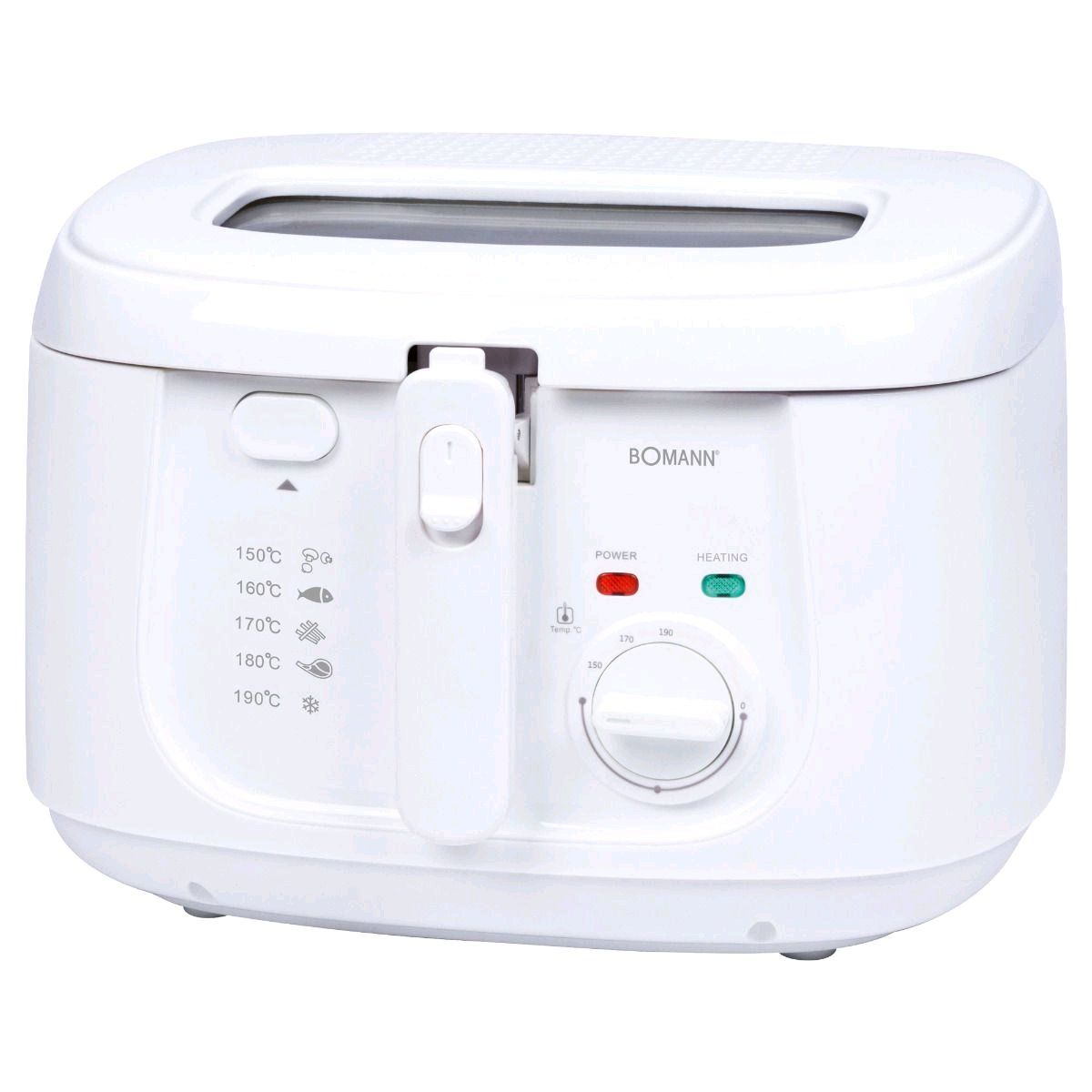 Elettrodomestici da cucina: Bomann FR 6051 CB weiss - Fritteuse – Usato da Müstair venduto da VenovaAG