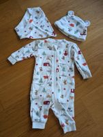 Strampler + Mütze + Lätzli Set, ab 0M/newborn Canadiana Baby