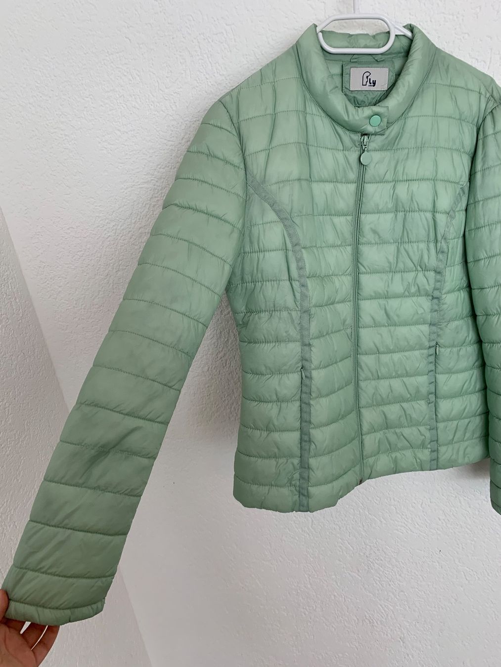 Giacche: Fly Jacke mintgrün Gr. M / 38 / 40 – Usato da Fislisbach venduto da KolibriSecondhand 3