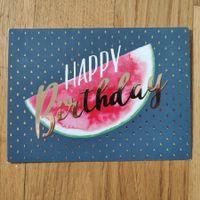 Postkarte HAPPY BIRTHDAY