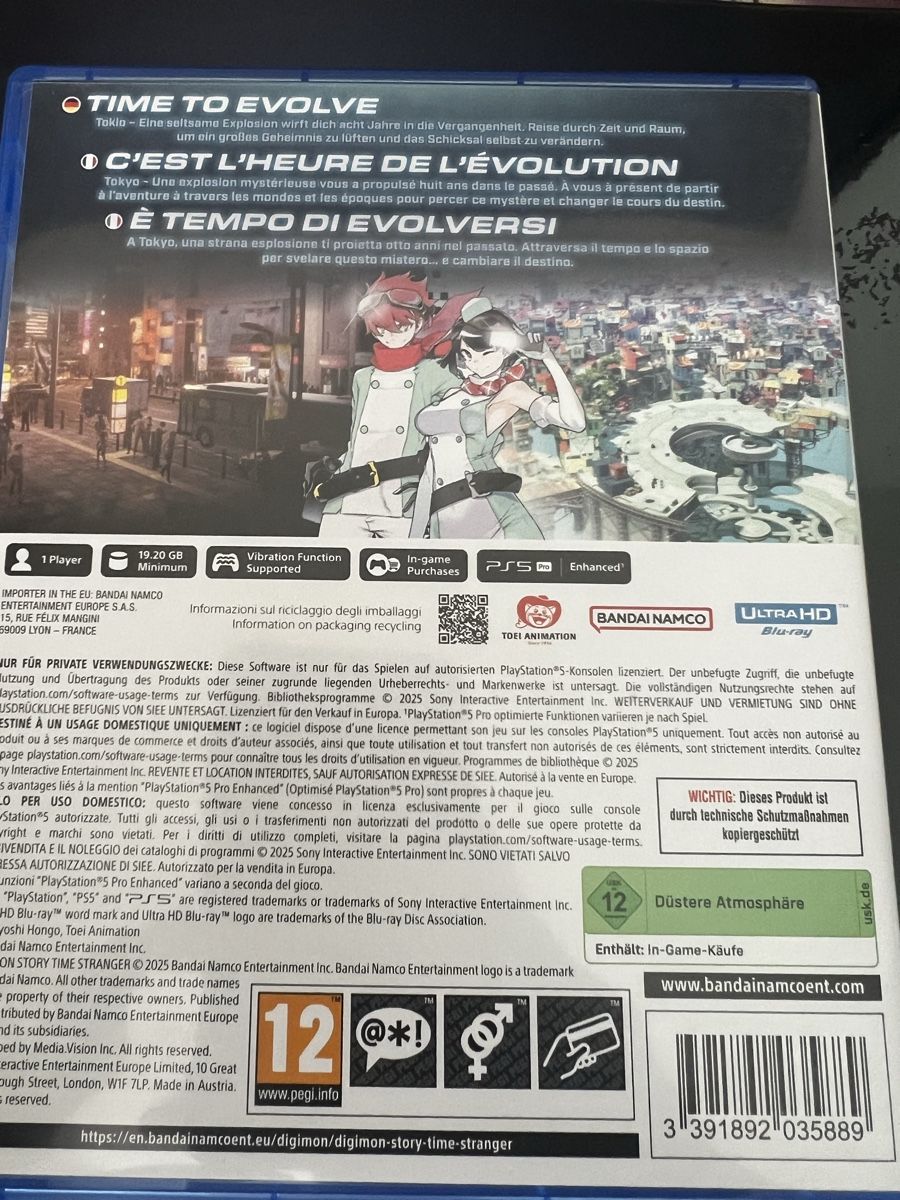 Spiele: Digimon Story Time Stranger PS5 – Gebraucht aus Buchs ZH von dani_realmadrid 1