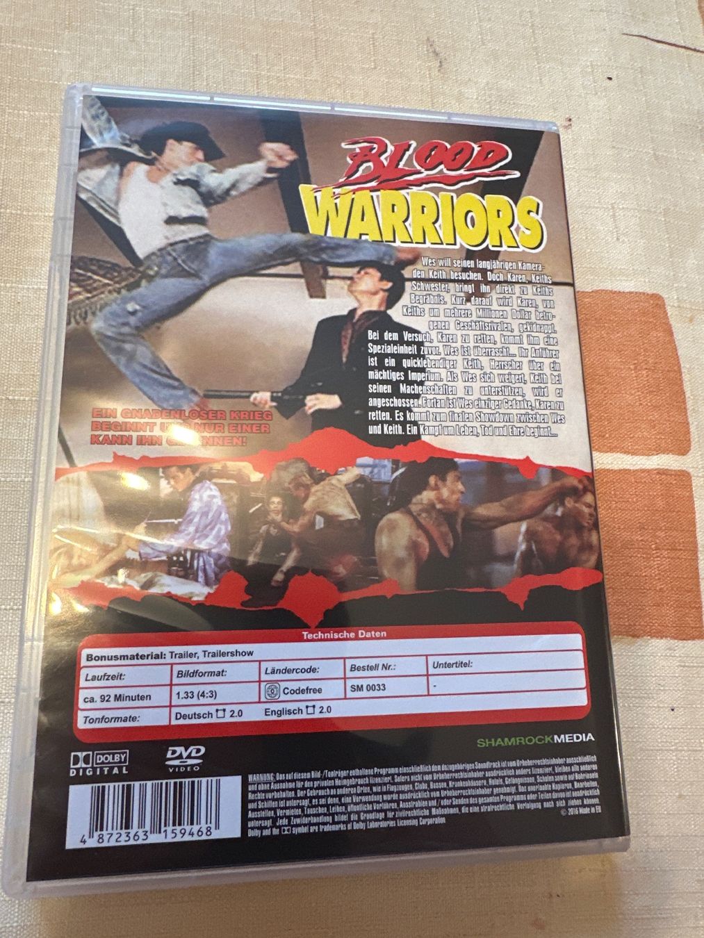 Tutti i DVDs: Blood Warriors – Usato da Schaffhausen venduto da D-MAC 1