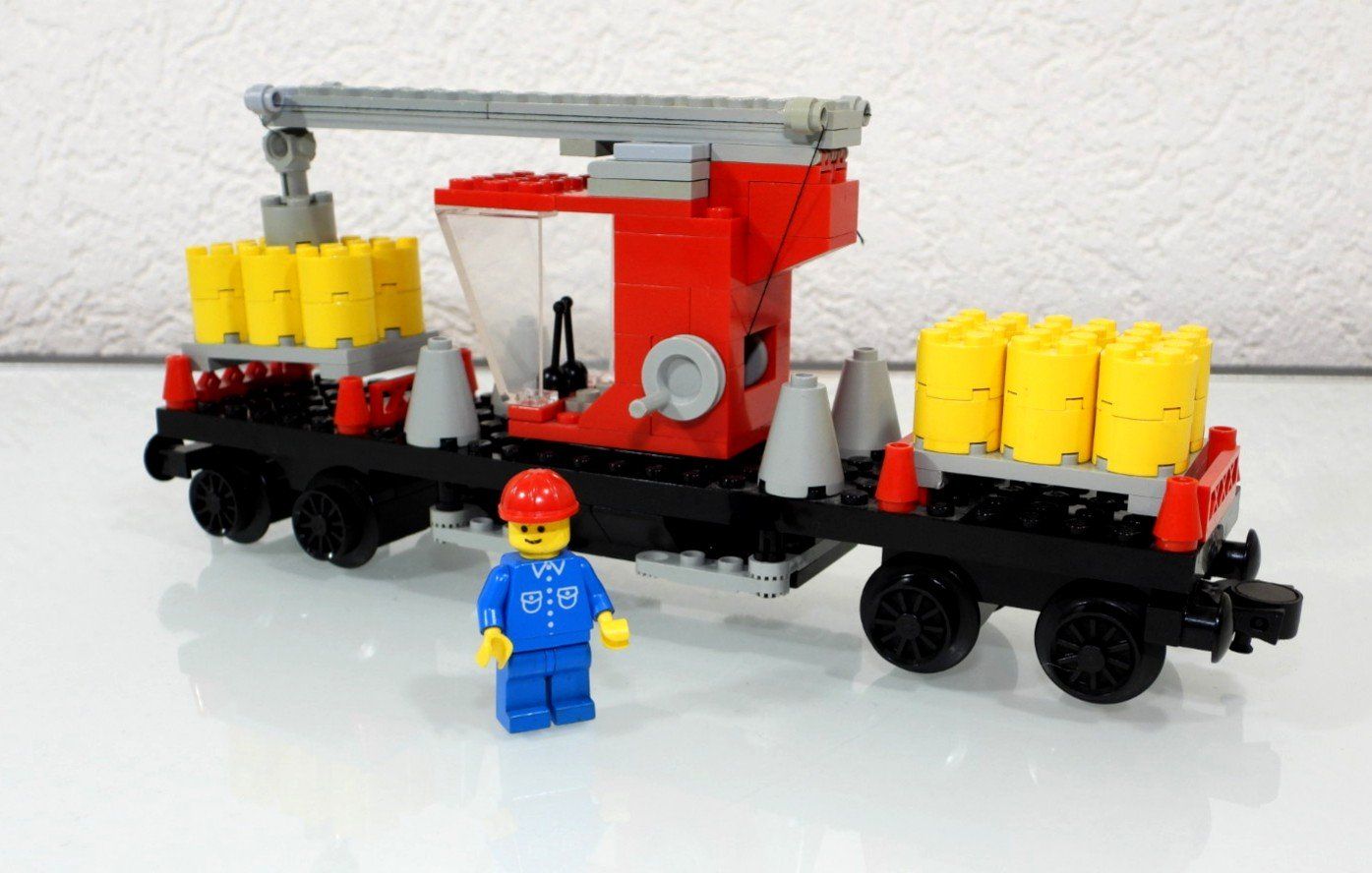 Lego Kit di costruzioni: LEGO 12 VOLT EISENBAHN 7817 KRAN WAGON – Usato da Turbenthal venduto da Ddanuh 5