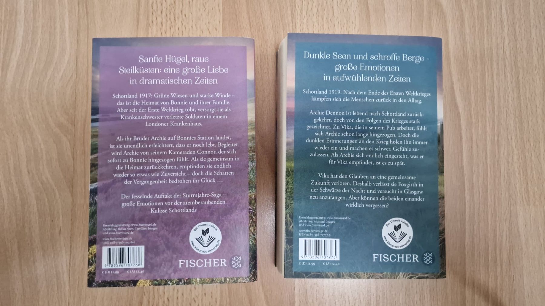 Bücher: 2 Bücher, Sturm Jahre, Lia Scott – Gebraucht aus Winterthur von Mmondeo 1