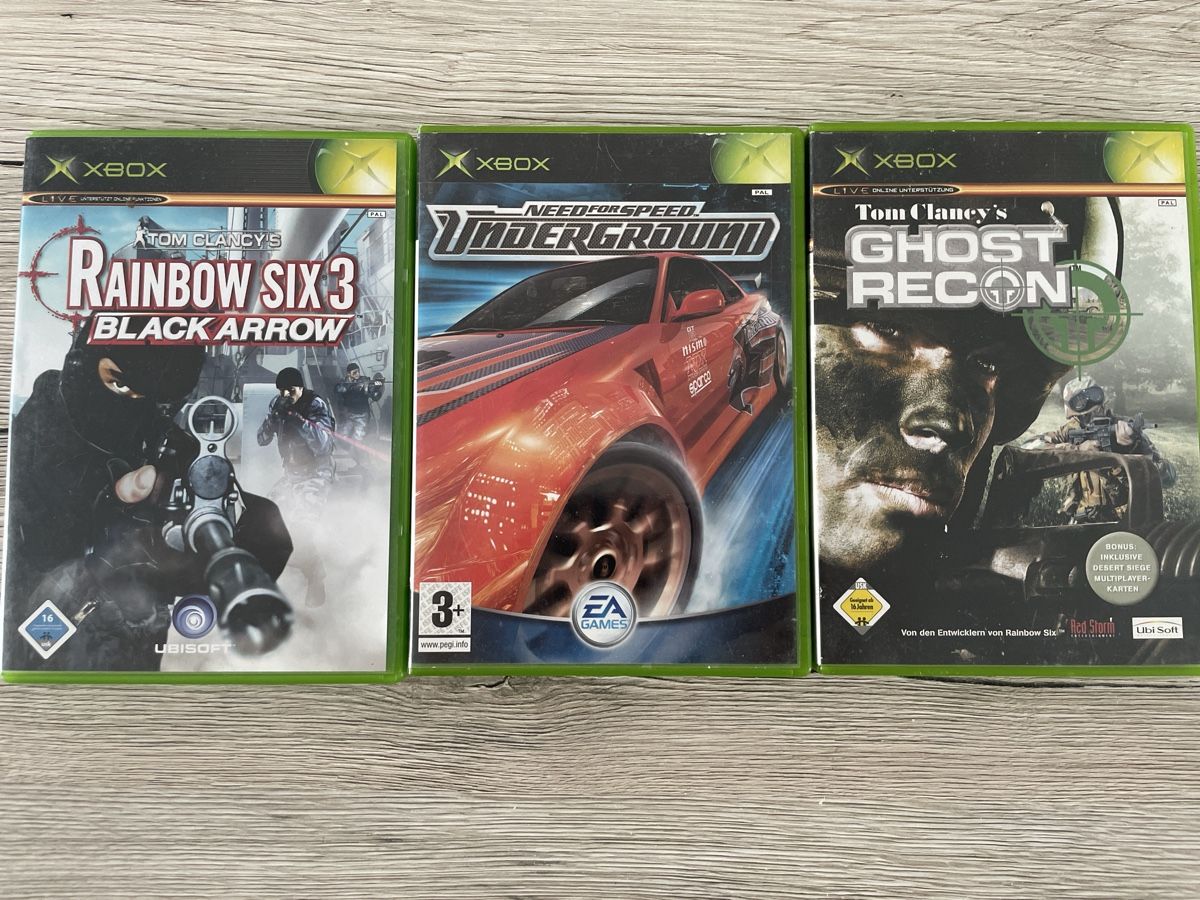 Microsoft Jeux: Xbox Sammlung mit 3 Games – D'occasion à Selzach par adr_8mst