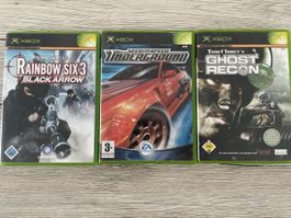 Xbox Sammlung mit 3 Games