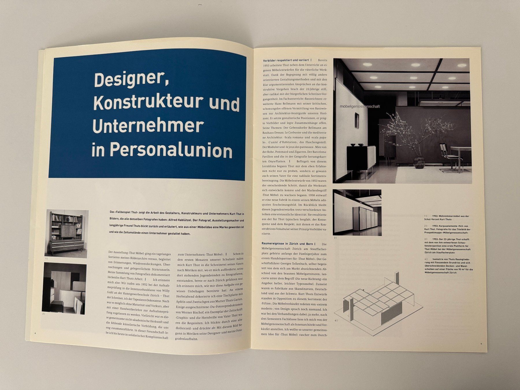 Riviste & Magazine: Thut Möbel 1953 bis heute, 2001 – Usato da Bern venduto da consign_agency 2