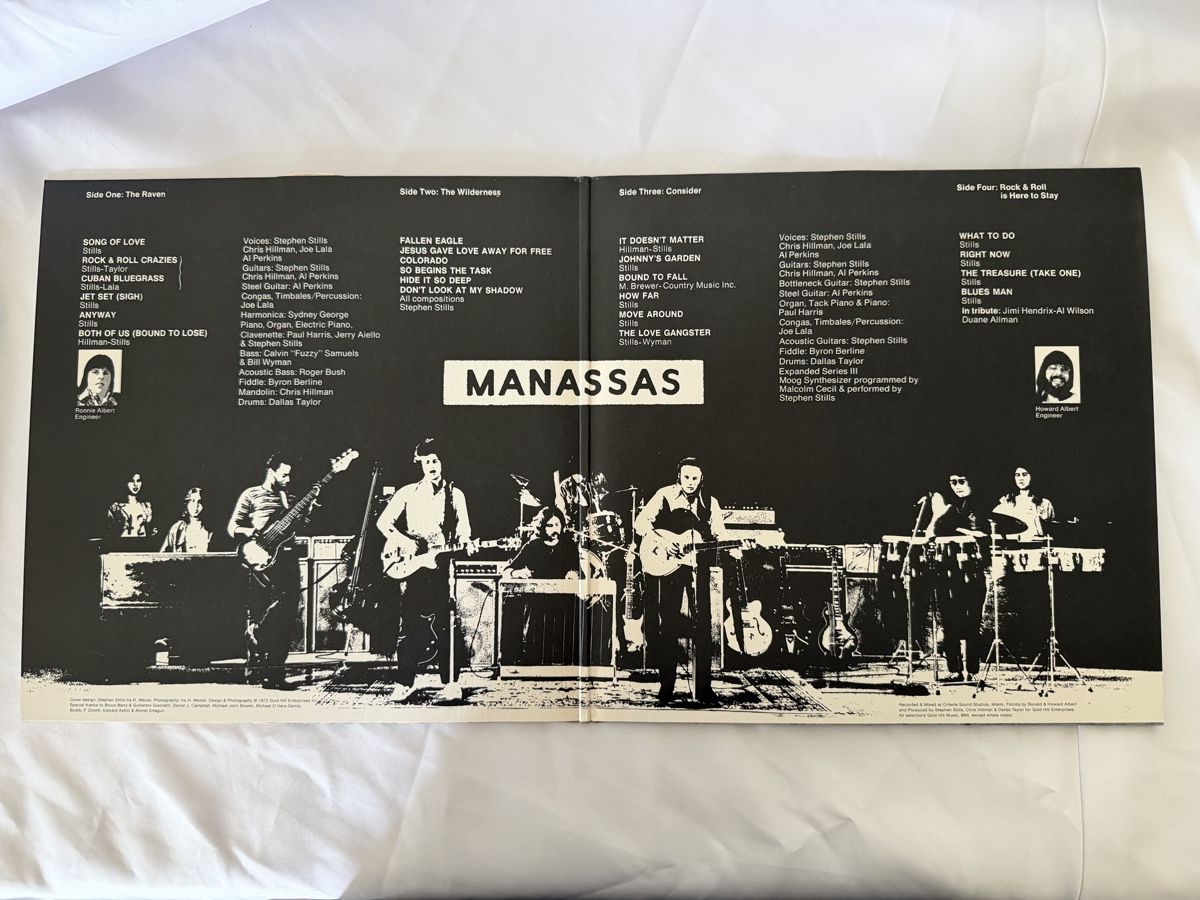 Dischi in vinile: Stephen Stills Manassas Doppel LP, Top Zustand – Nuovo (secondo la descrizione) da Schaffhausen venduto da Sonne25 2