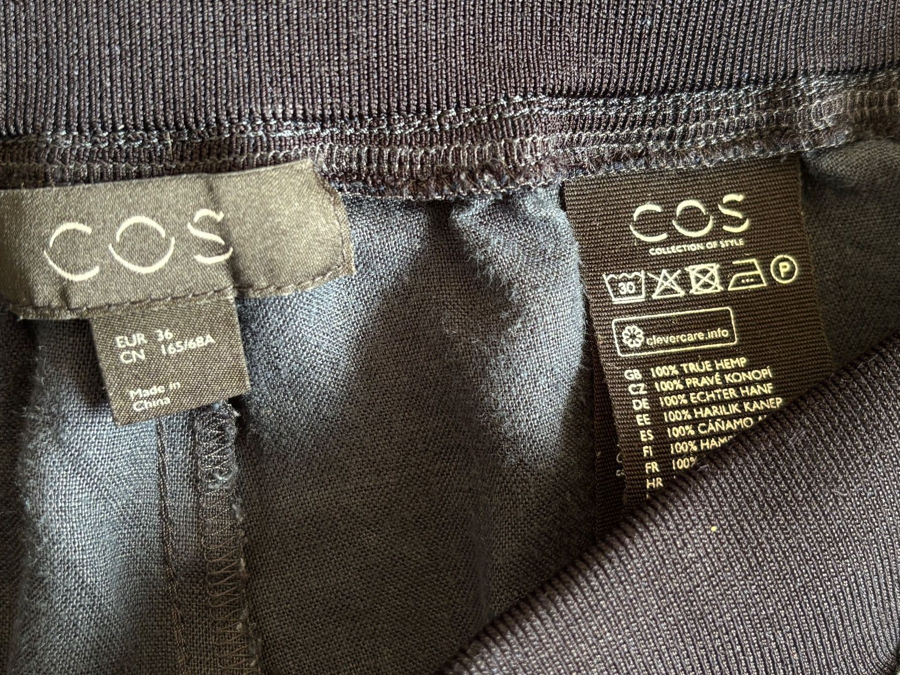 Cos Pantaloni: COS Shorts aus 100% Hanf Gr. 36 – Usato da Zürich venduto da missmodernage 5