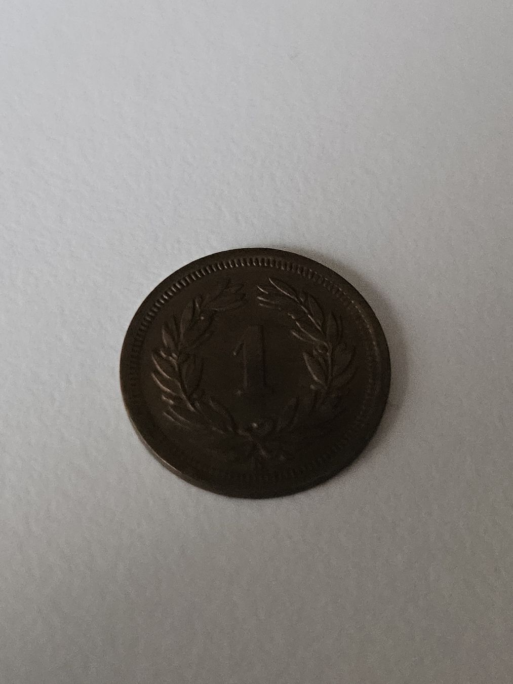 Tutti le monete: 1 Rappen 1897 – Usato da Pfäffikon ZH venduto da Melibol 1