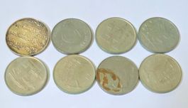 Konvolut Schweizer Gedenkmünzen 5 Fr. (1974-1979)