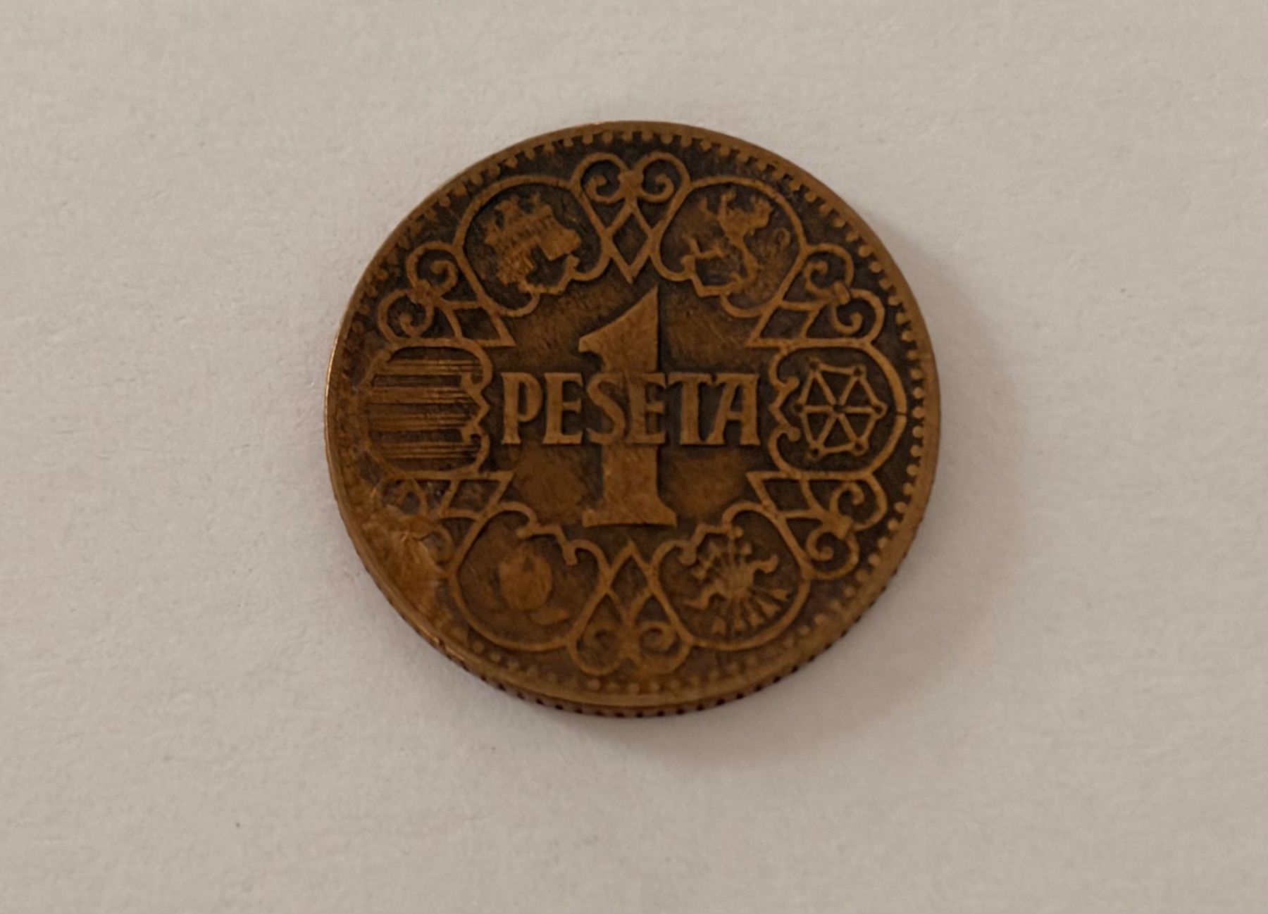 Tutti le monete: Spanien 1 Peseta 1944 – Usato da Adliswil venduto da 0ml4t
