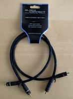 High End Cinch Stereokabel (Black Connect) Länge 50cm, neu