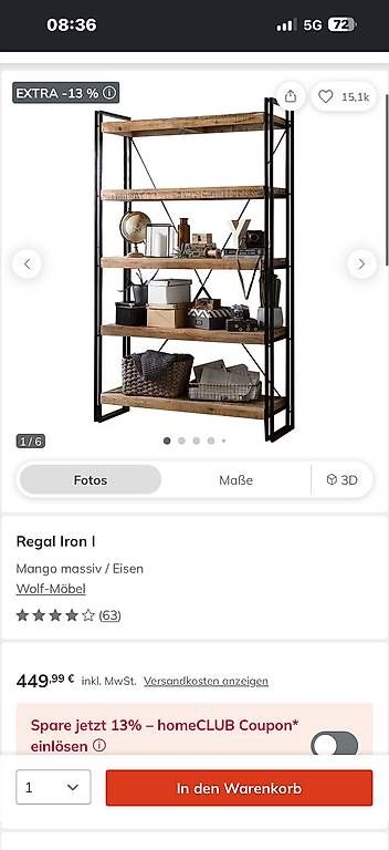 Étagères: Regal – Neuf avec emballage d'origine à Benken ZH par Babi26 2