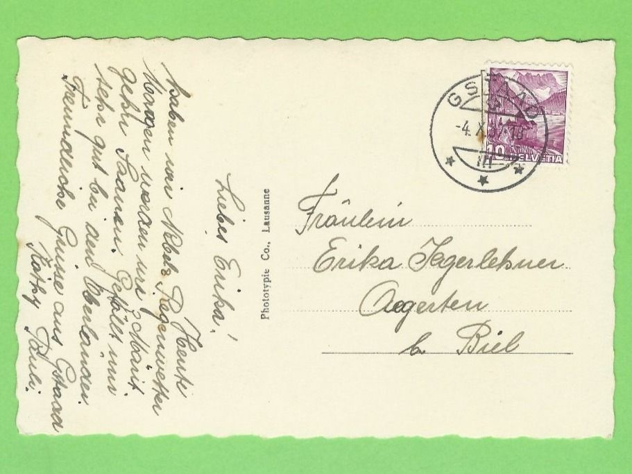 Cartoline postali: Saanen, die Kirche – Usato da Zürich venduto da t24_de 1