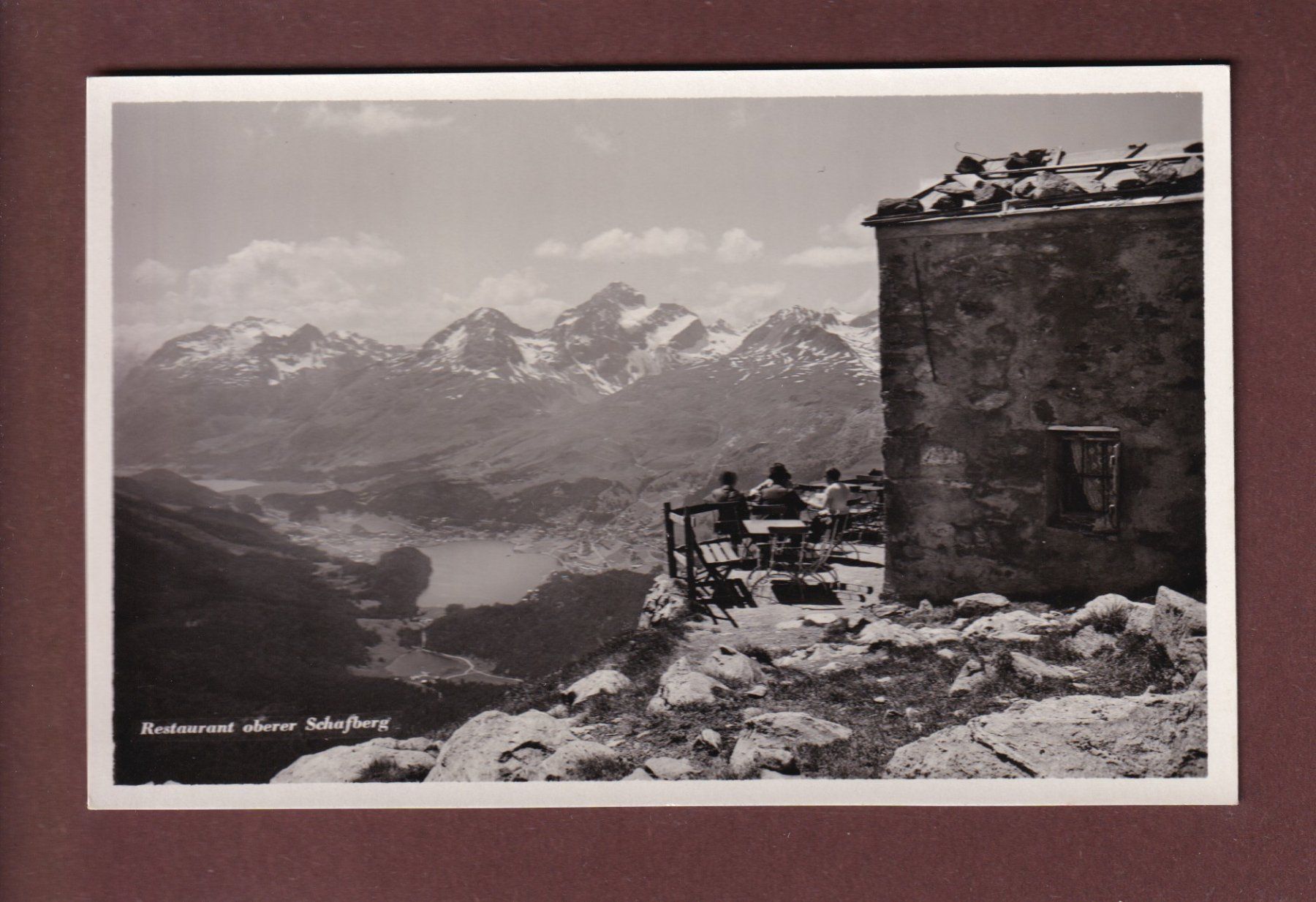 Cartoline postali: Restaurant OBERER SCHAFBERG – Usato da Pully venduto da nicecards-shop