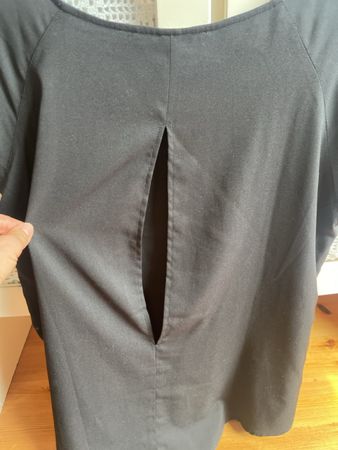Passport Sommerbluse gr. 42 schwarz Lagenlook