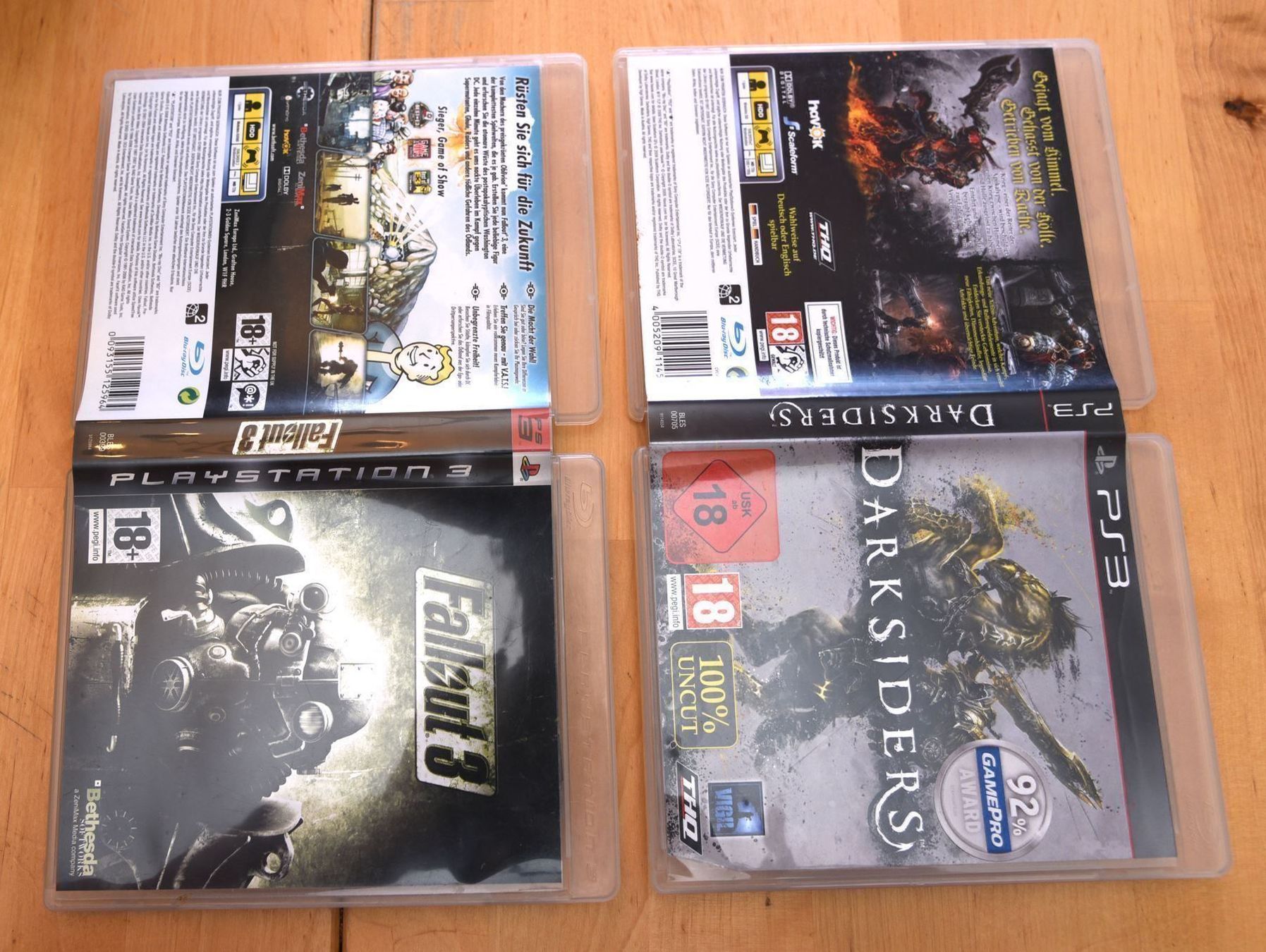 Giochi: Darksiders + Fallout 3 (CIB) PS3 – Usato da Frenkendorf venduto da gelbeZinnie