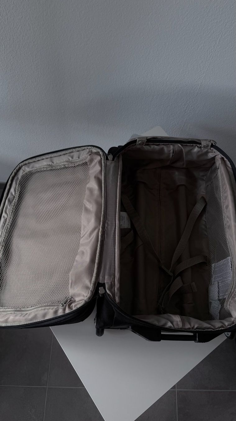 Samsonite Valigie: Samsonite Valise cabine souple noire – Usato da Lausanne venduto da ipanema23 3