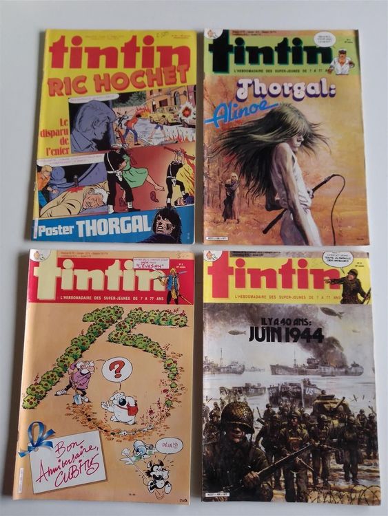 4x TINTIN magazine revue collector Kaufen auf Ricardo