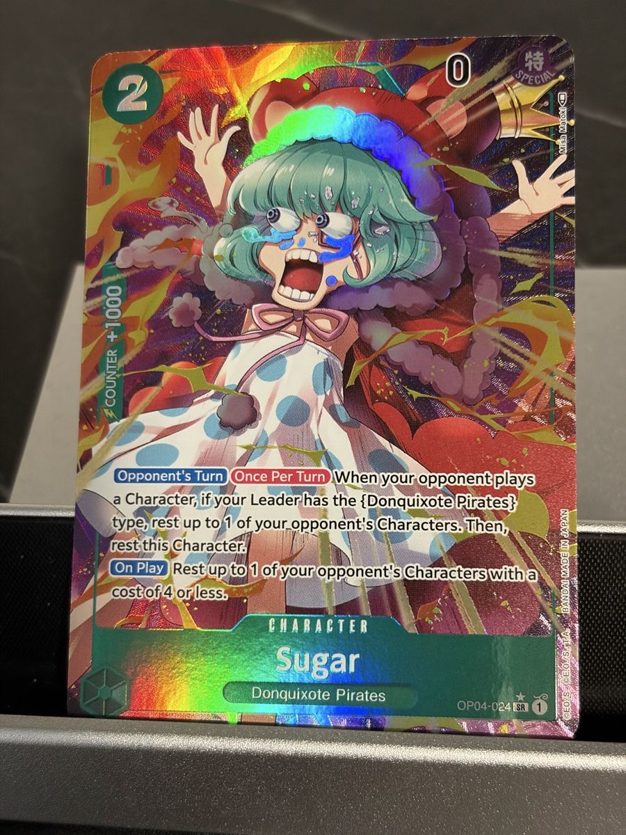Bandai Carte collezionabili: One Piece OP04-024 Sugar, Englisch – Nuovo (secondo la descrizione) da St. Gallen venduto da cambitcg