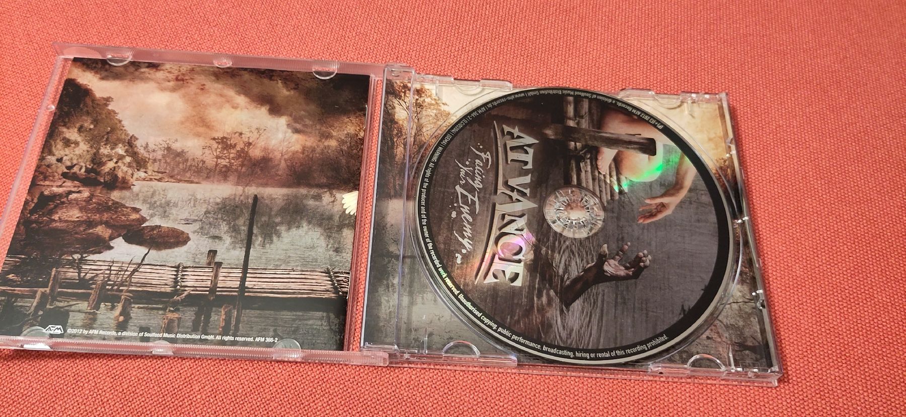 CD: At Vance - Facing your Enemy – Usato da Zürich venduto da Heldel 1