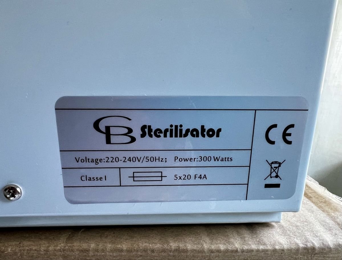 Pasti del neonato: HIGH TEMPERATURE STERILIZER – Nuovo e nell'imballaggio originale da Basel venduto da MarhiAliss68 4