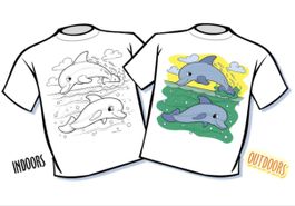 Sunshine-Shirt Delphin ca.2-jährig, UV-aktiv
