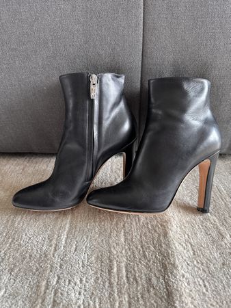 Gianvito Rossi bottines noir leather