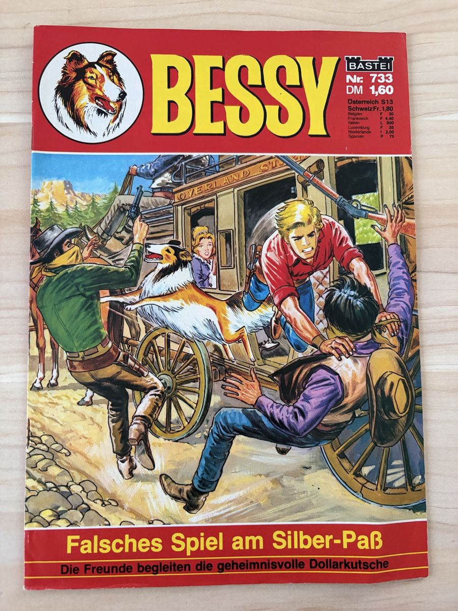 Fumetti: Bessy Bastei 1.Auflage Heft 733 – Usato da Kehrsatz venduto da Raboy