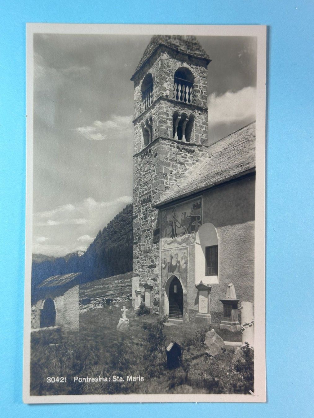 Cartoline postali: Pontresina - Sta Maria – Usato da Steg VS venduto da danwer74