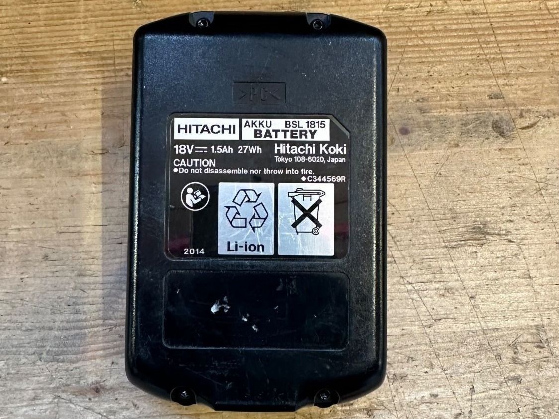 Panasonic Batterie: Hitachi Wechselakku BSL1815 – Usato da Uetendorf venduto da Revotool 1