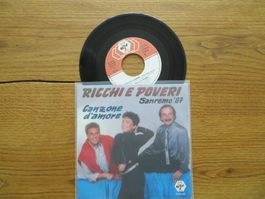 Ricchi e Poveri - Canzone d'amore - Single Schallplatte!