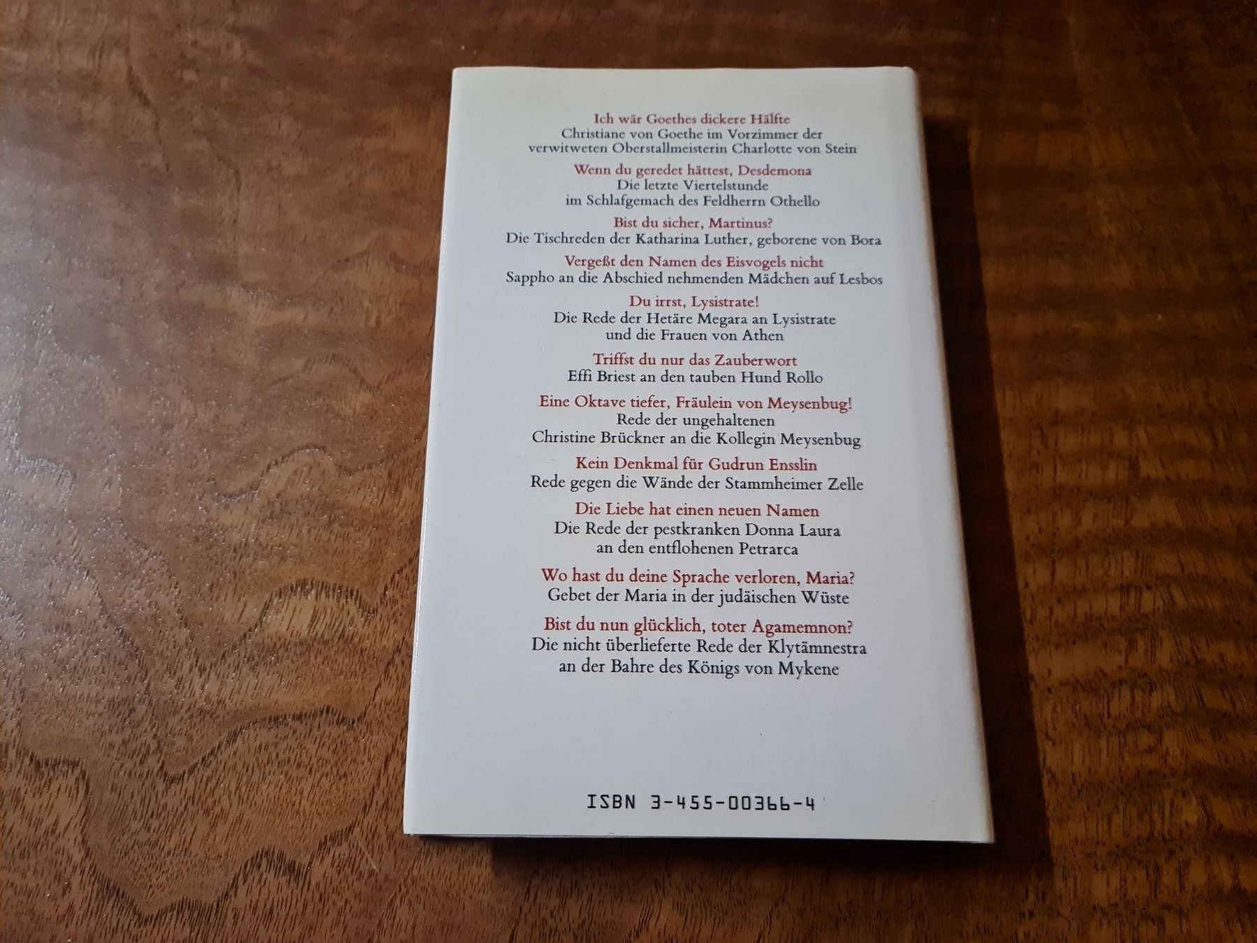 Libri: Wenn du geredet hättest, Desdemona – Usato da Erstfeld venduto da Mario_boe0 1