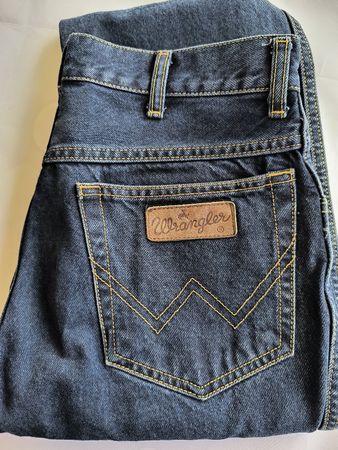 Jeans Wrangler Texas blu taglia W31 L30 cotone usato