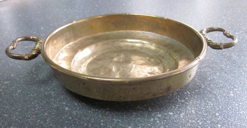 Untersetzer: Mid Century Messing Schale/Untersetzer Collini Austria – Gebraucht aus Bischofszell von raika