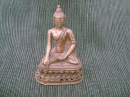 Skulptur - Figur - Bronze - Asiatika - Buddha Statue