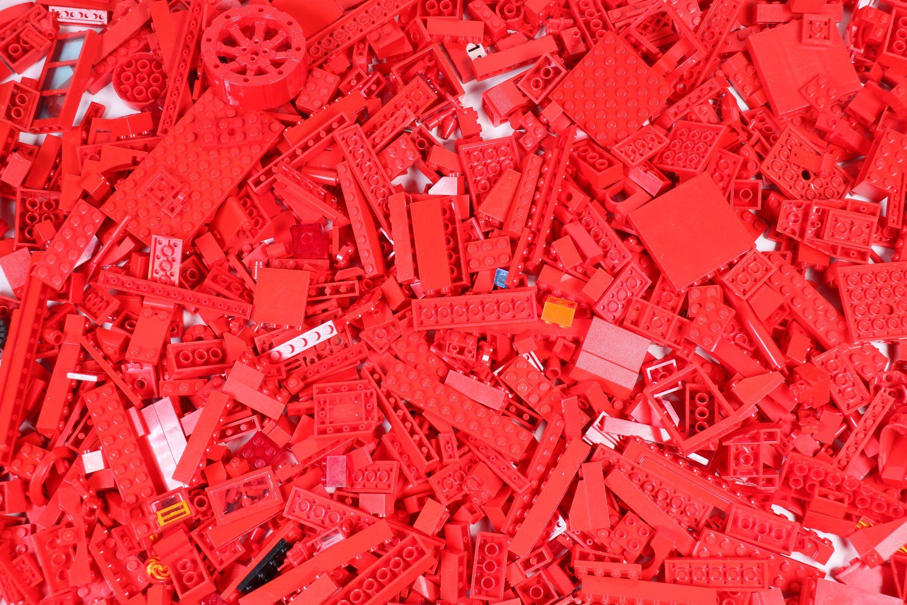 Lego Kit di costruzioni: 1.5 kg. rote Legoteile – Usato da Hettlingen venduto da Scholi99 2